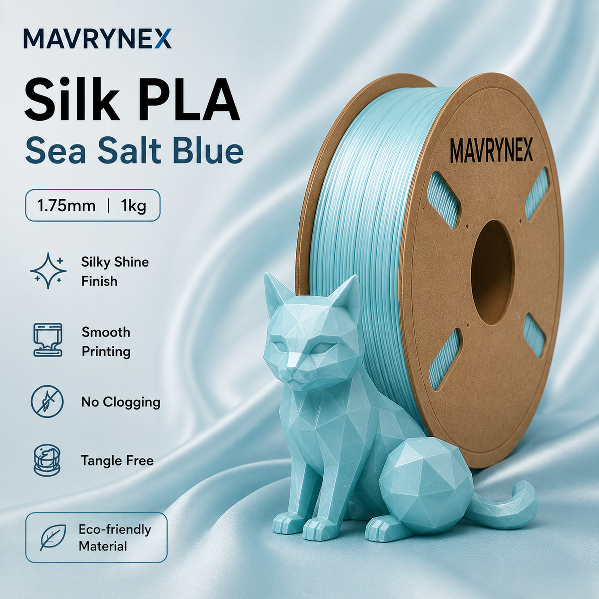 MAVRYNEX Silk PLA Filament 1.75mm
