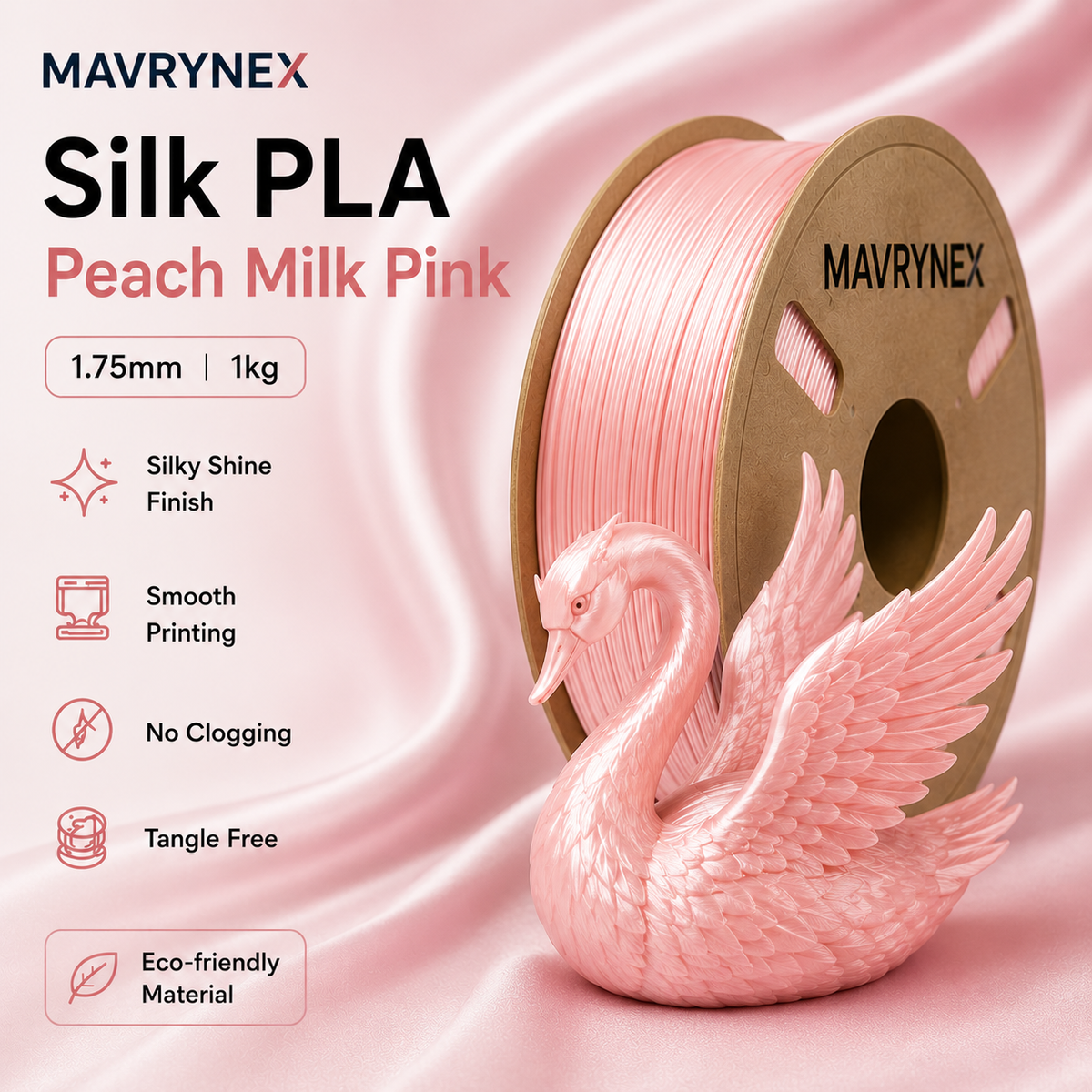 MAVRYNEX Silk PLA Filament 1.75mm